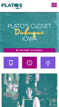 Mobile Screenshot of platosclosetdubuque.com